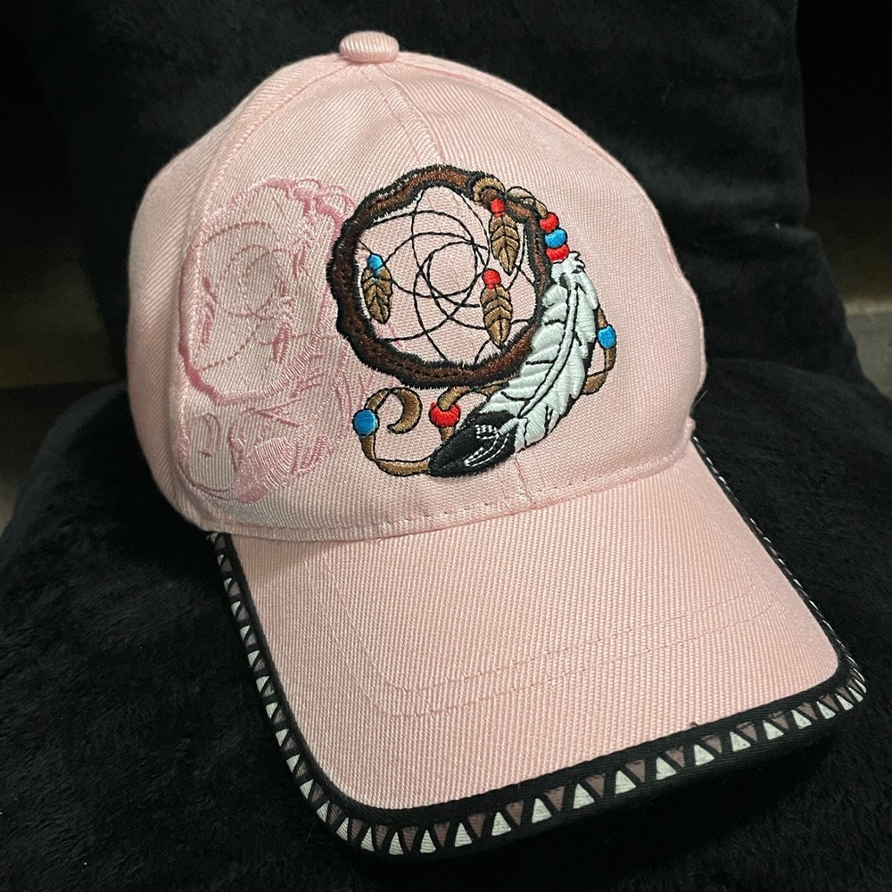 Pink Native Dreamcatcher Hat - image 1